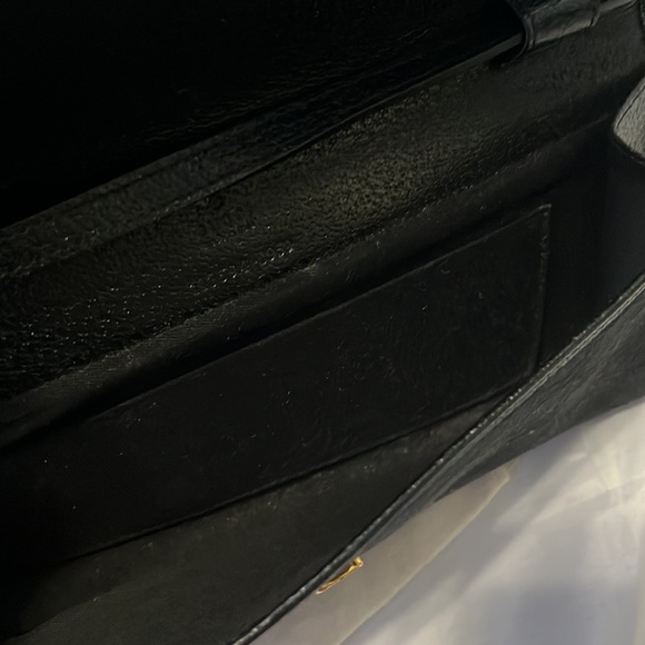 AUTHENTIC GUCCI VINTAGE BLACK SHOULDER BAG - Picture 8 of 11